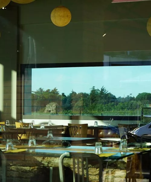 interno ristorante per cerimonie stazione mole